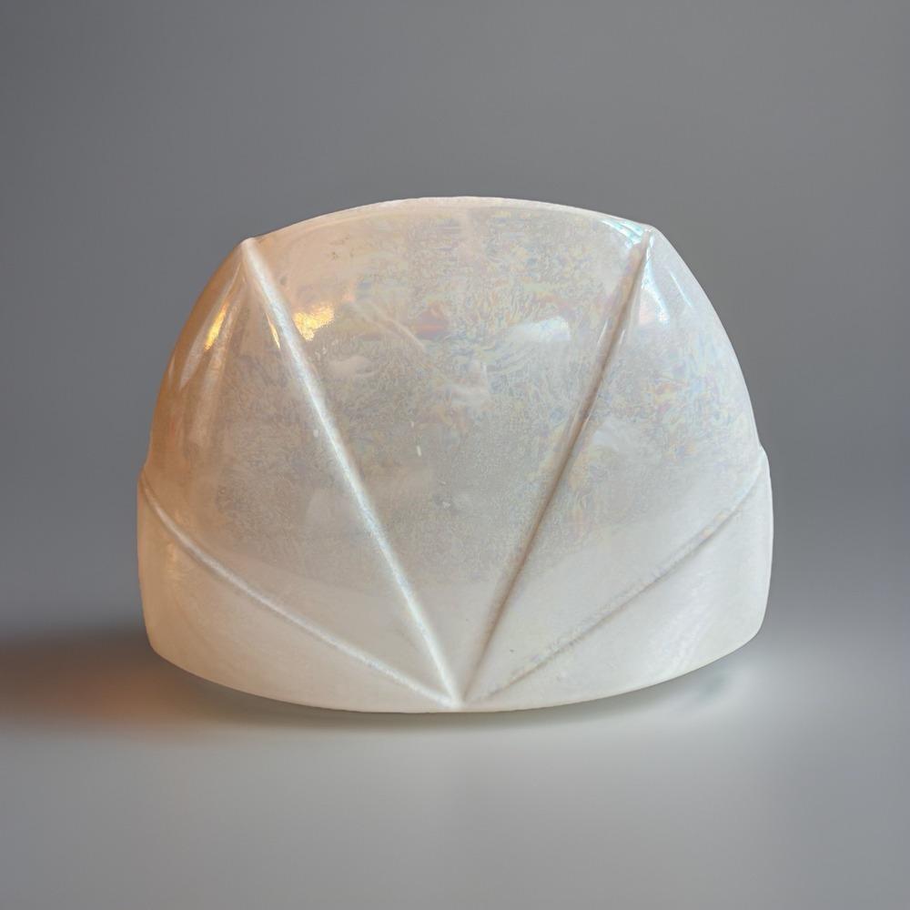 80's Pearly Ceramic Vase for‎ Home Decor Vandor 1985